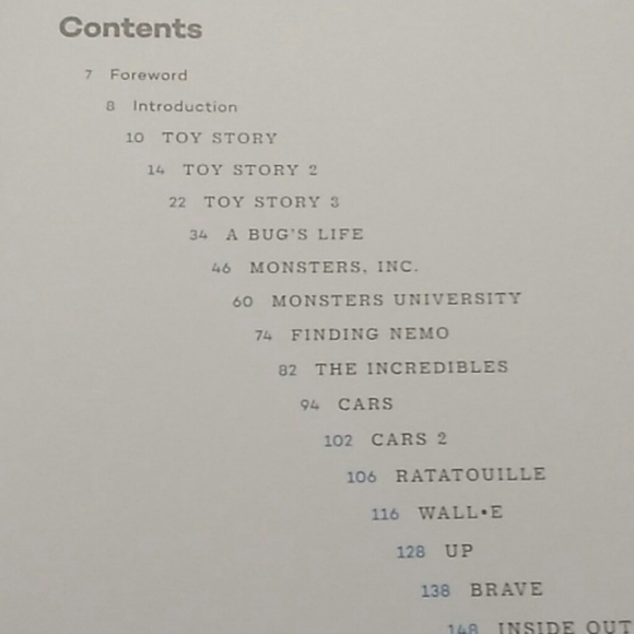 Disney pixar book - Picture 2 of 4